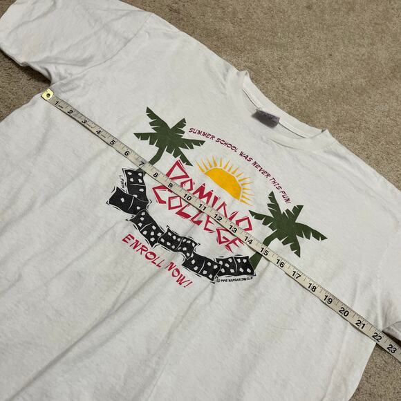 Vintage 1995 Jimmy Buffett “Domino College” Tour T-Shirt XL - Picture 7 of 7